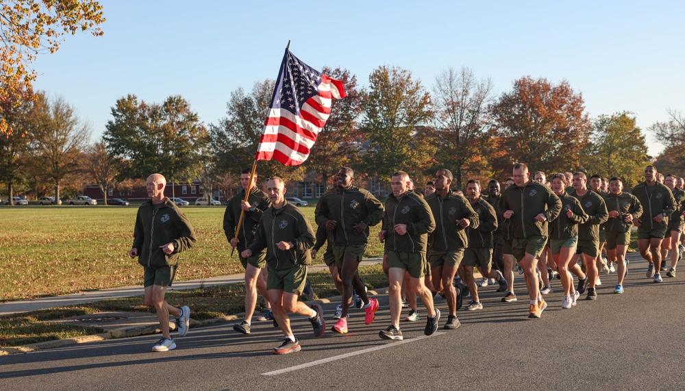 M&amp;RA Run Celebrates the 248th Marine Corps Birthday