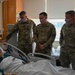 Buckley leadership visits VA hospital
