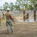 NMCB 11 Builds Display Stand on CRTC Gulfport