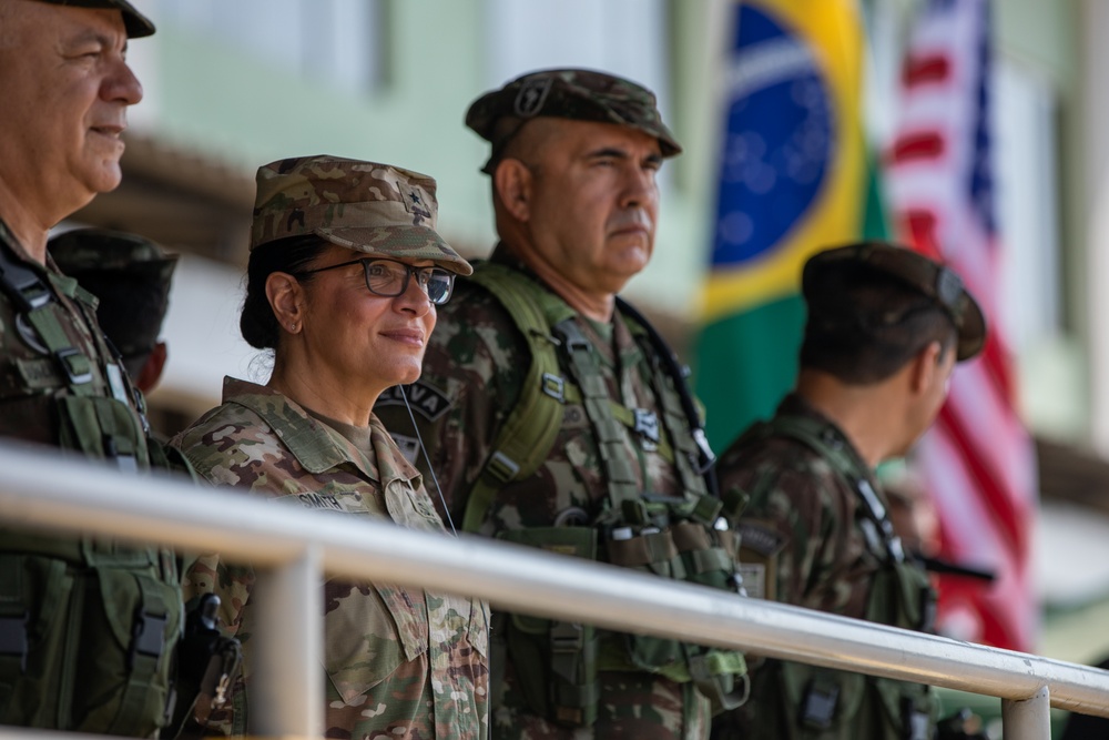 U.S. and Brazilian Soldiers Commence Southern Vanguard 24