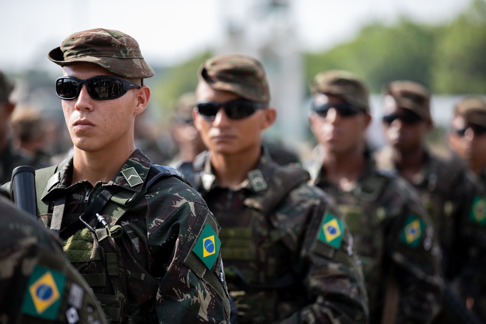 U.S. and Brazilian Soldiers Commence Southern Vanguard 24