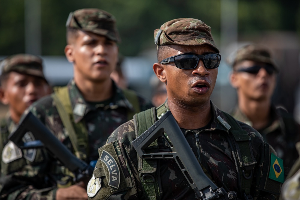 U.S. and Brazilian Soldiers Commence Southern Vanguard 24