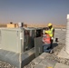 Contractors perform routine operations and maintenance work for the U.S. Army Corps of Engineers Transatlantic Middle East District.