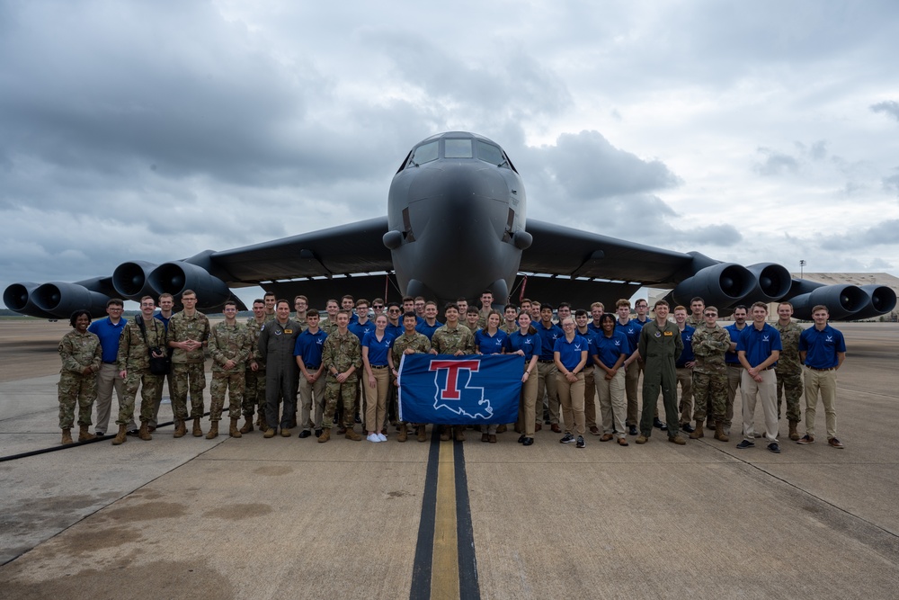 Louisiana Tech University ROTC base tour