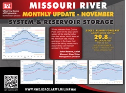 Gavins Point Dam releases to be reduced to winter release rate