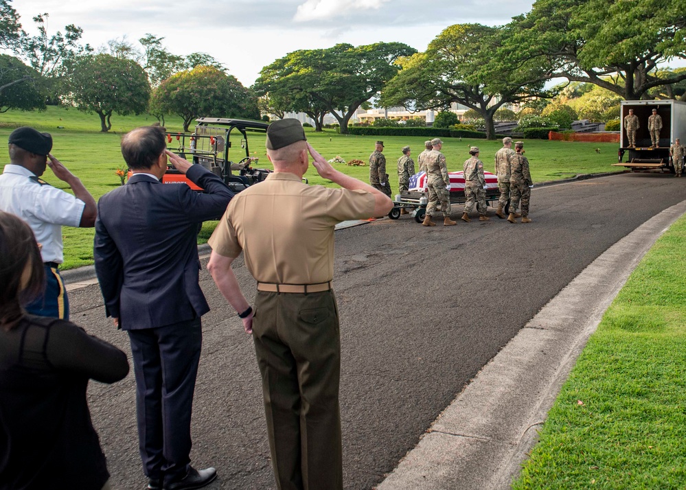 DPAA continues disinterment efforts of Korean War remains