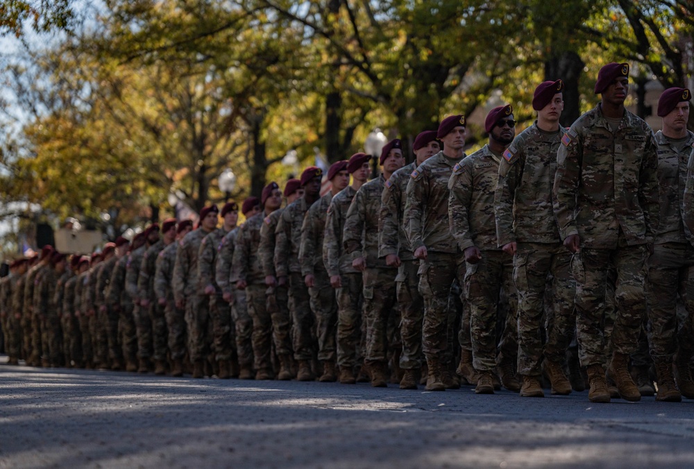 The 82nd Airborne Division - Cumberland County Veterans Day Parade