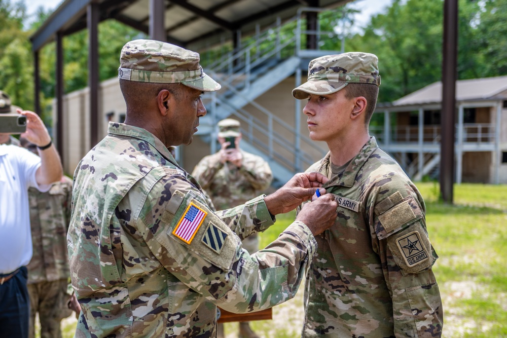 2023 08 08 PV2 Matthew A. Cole Soldier's Medal Presentation