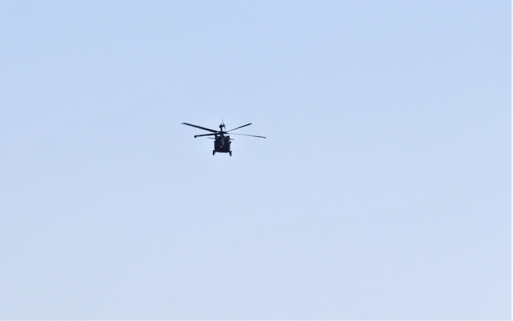 UH-60 Black Hawk training operations at Fort McCoy