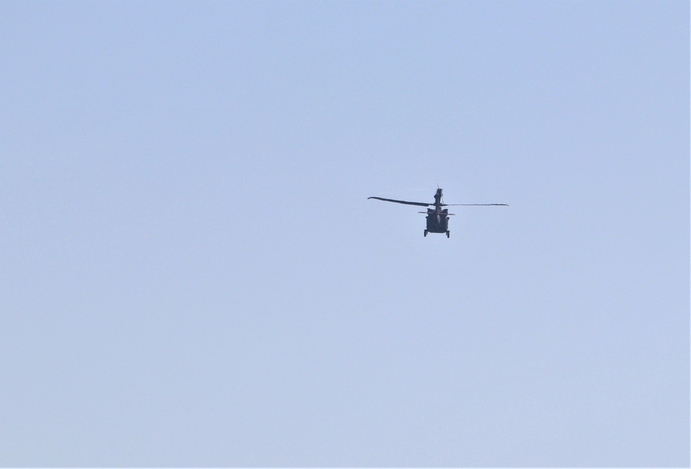 UH-60 Black Hawk training operations at Fort McCoy