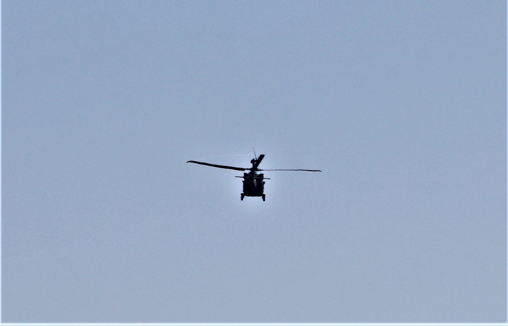 UH-60 Black Hawk training operations at Fort McCoy