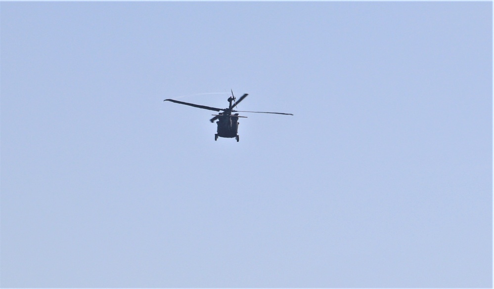 UH-60 Black Hawk training operations at Fort McCoy