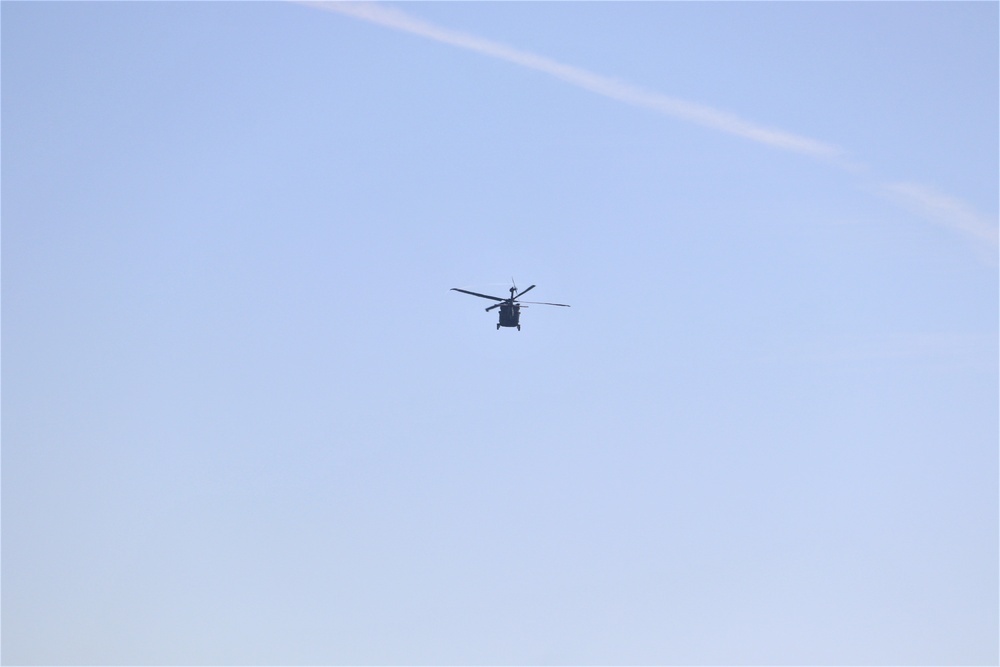 UH-60 Black Hawk training operations at Fort McCoy