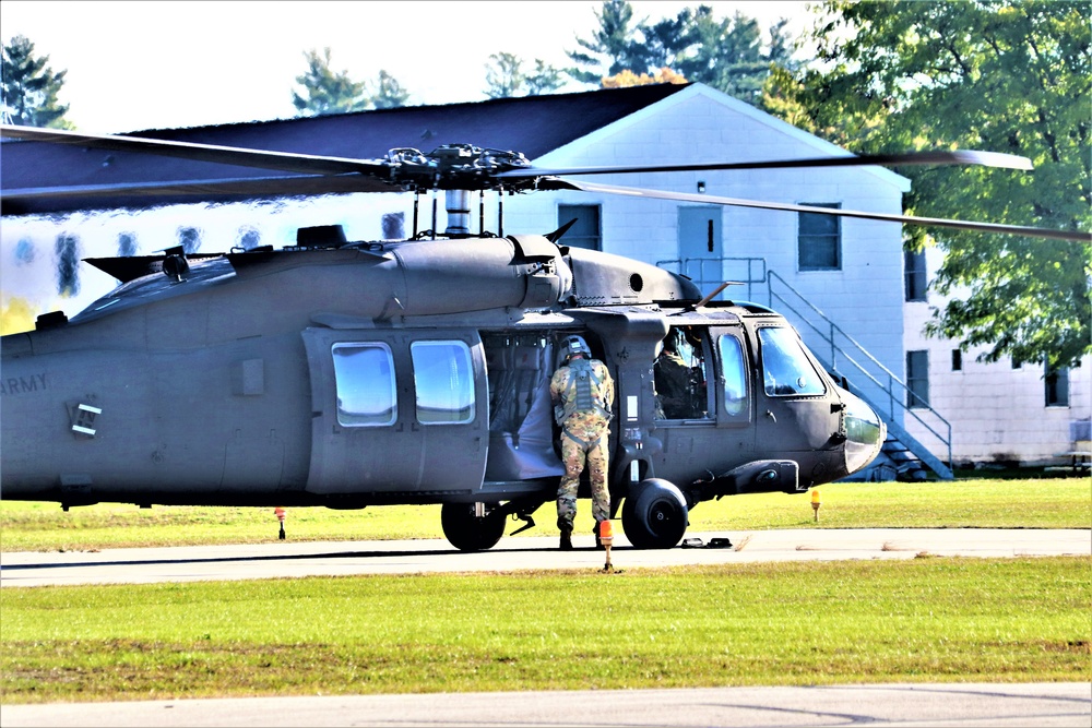 UH-60 Black Hawk training operations at Fort McCoy