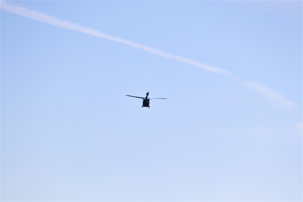 UH-60 Black Hawk training operations at Fort McCoy