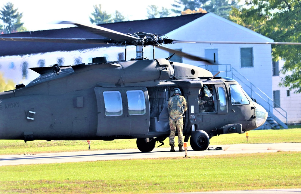 UH-60 Black Hawk training operations at Fort McCoy