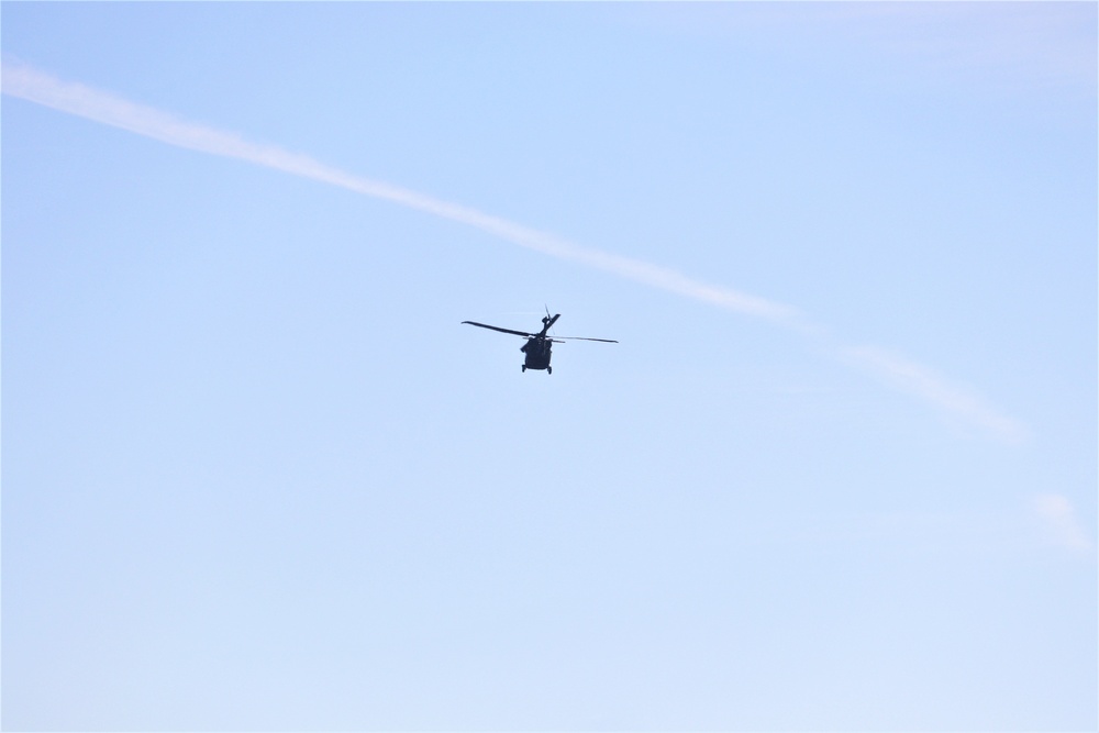 UH-60 Black Hawk training operations at Fort McCoy