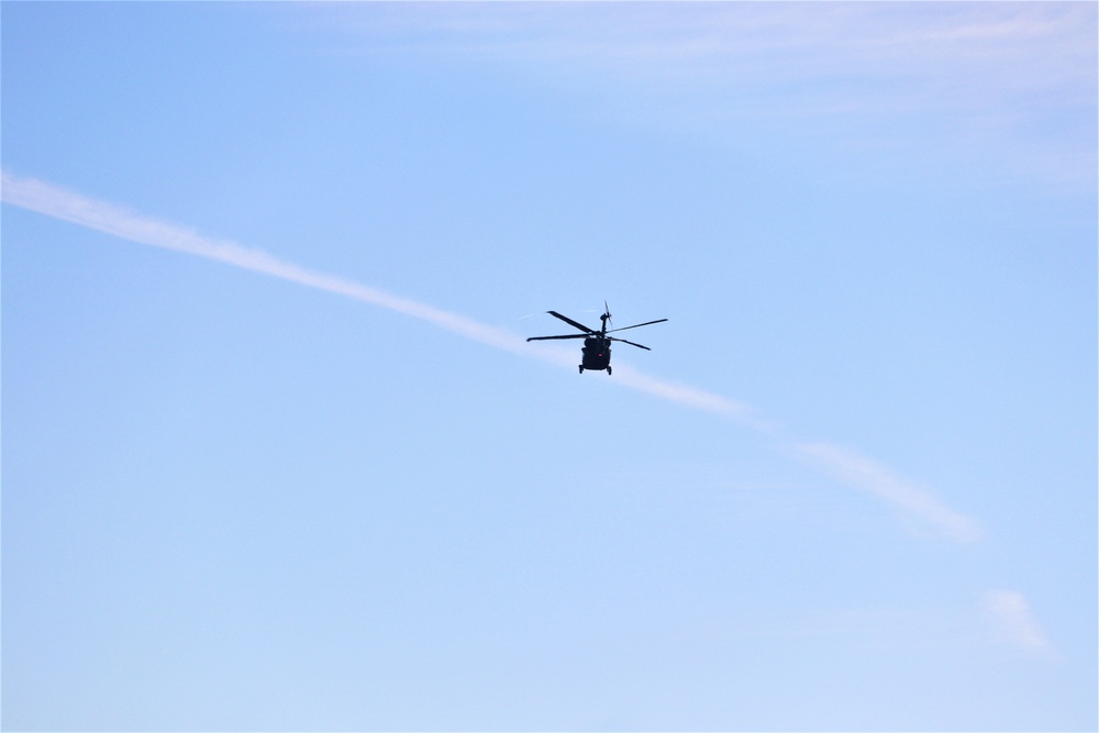 UH-60 Black Hawk training operations at Fort McCoy