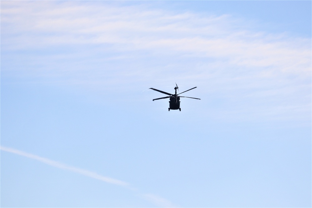 UH-60 Black Hawk training operations at Fort McCoy