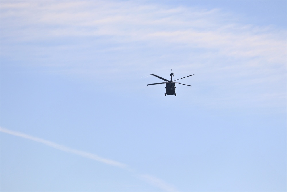 UH-60 Black Hawk training operations at Fort McCoy