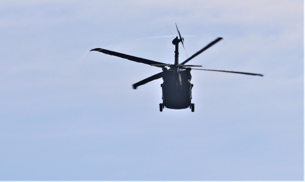 UH-60 Black Hawk training operations at Fort McCoy