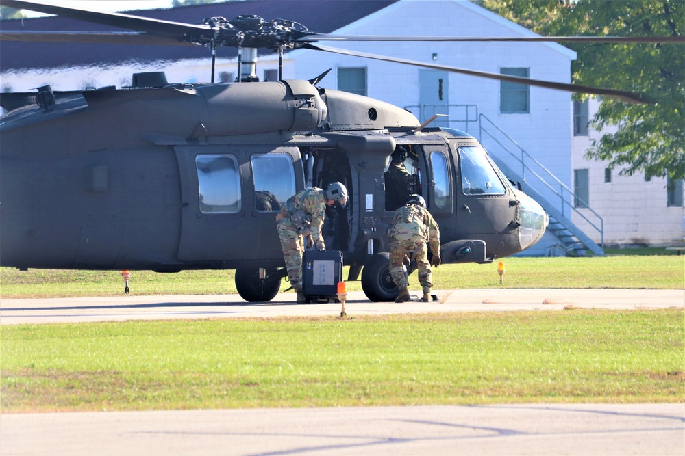 UH-60 Black Hawk training operations at Fort McCoy