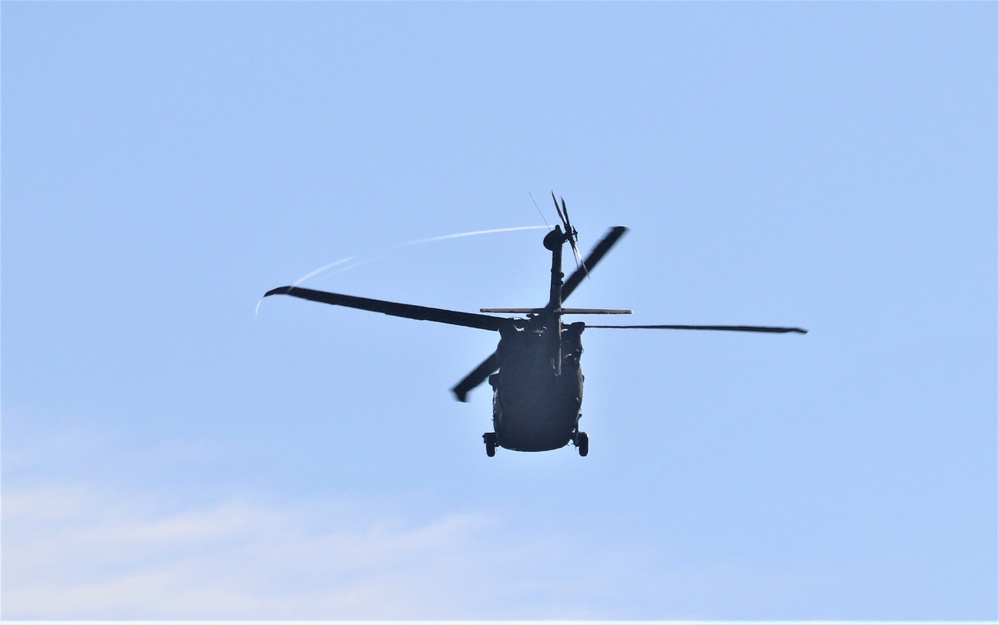 UH-60 Black Hawk training operations at Fort McCoy