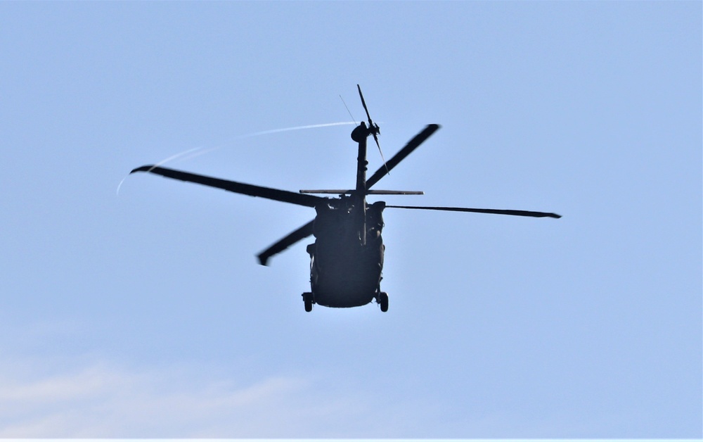 UH-60 Black Hawk training operations at Fort McCoy