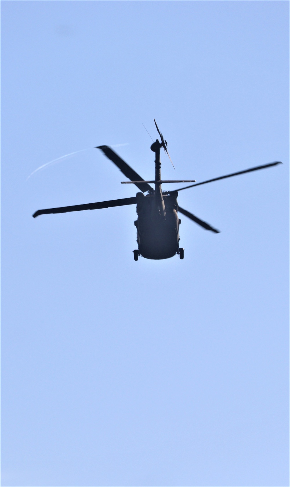 UH-60 Black Hawk training operations at Fort McCoy