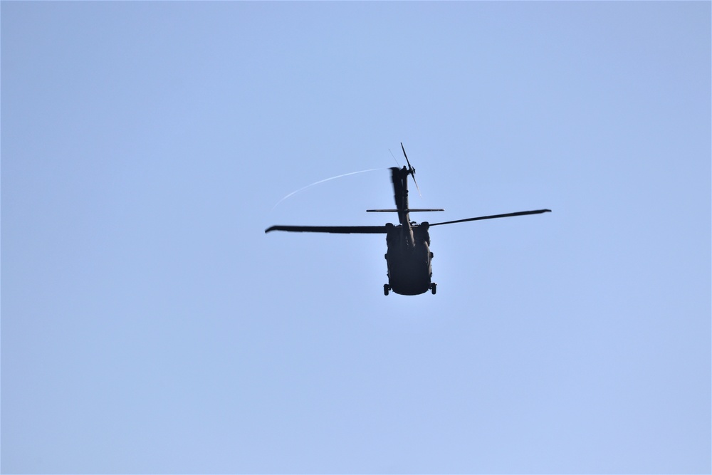 UH-60 Black Hawk training operations at Fort McCoy