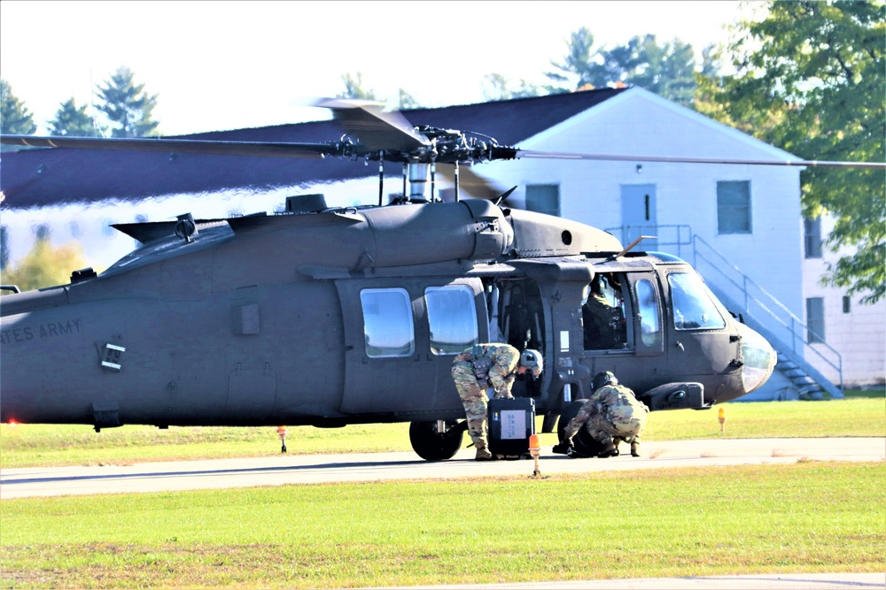 UH-60 Black Hawk training operations at Fort McCoy