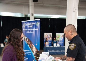 Navy Region Hawaii, JBPHH participate in City and County of Honolulu's hiring event