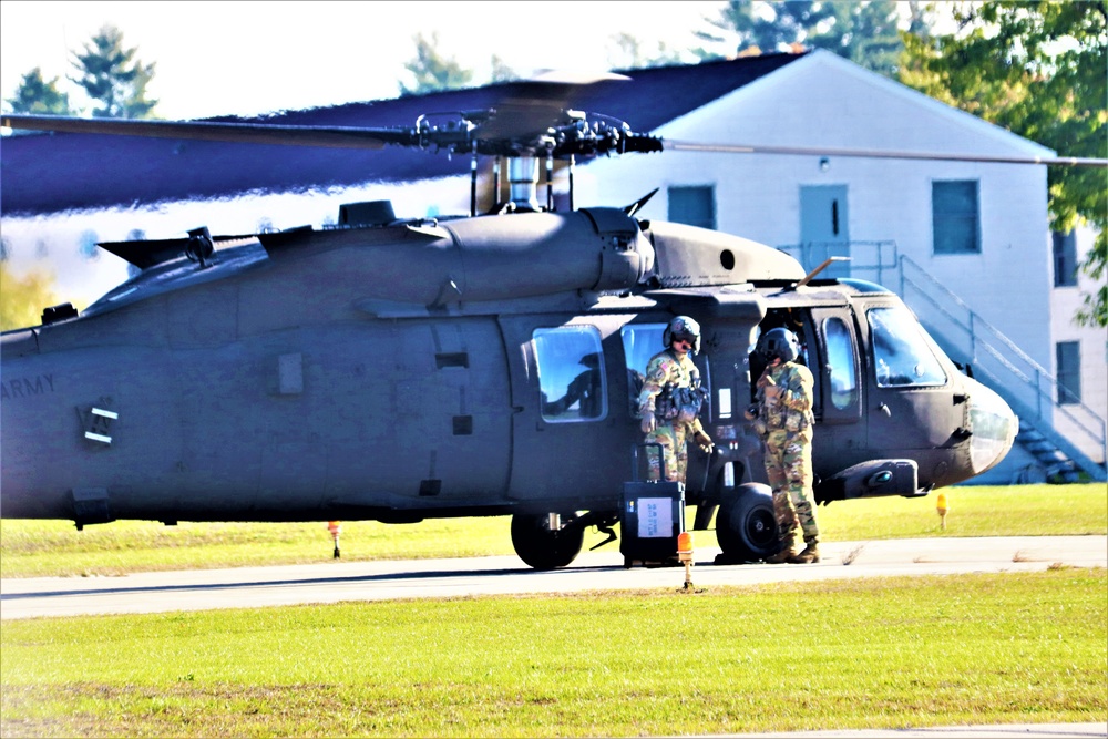 UH-60 Black Hawk training operations at Fort McCoy