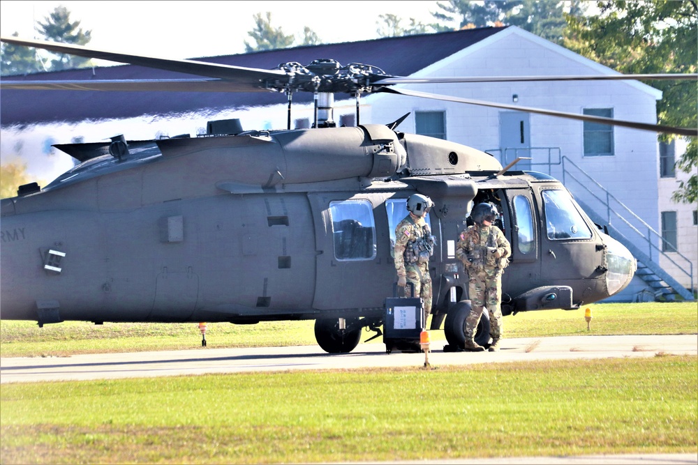 UH-60 Black Hawk training operations at Fort McCoy