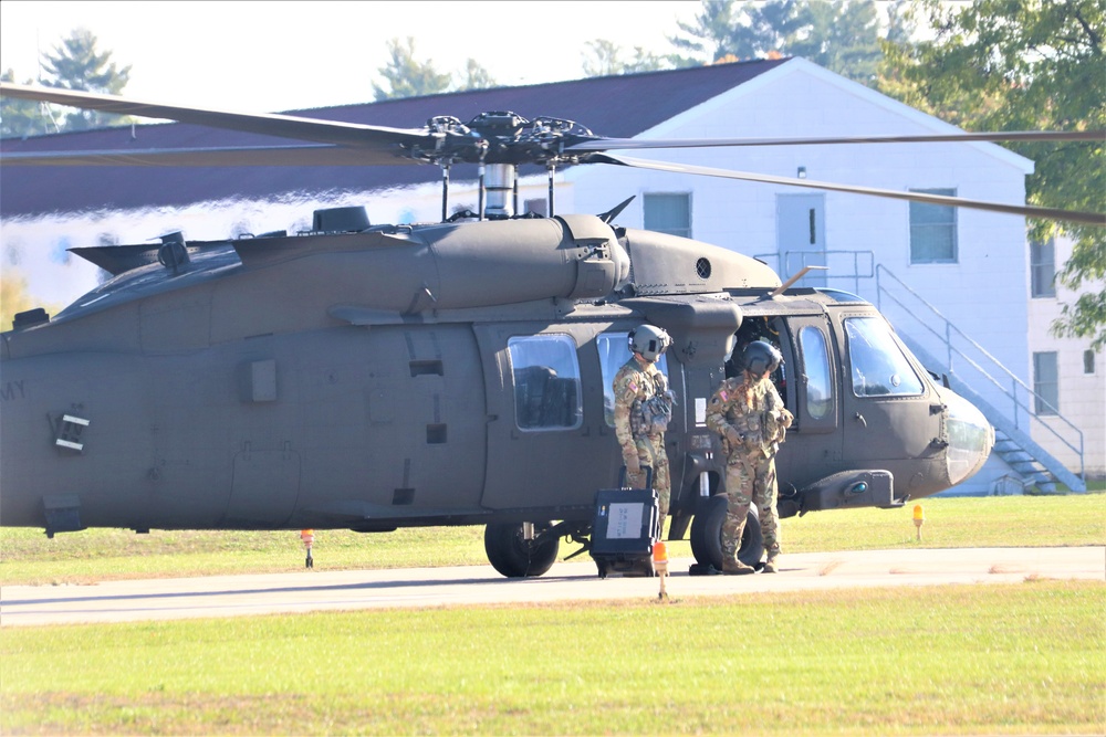 UH-60 Black Hawk training operations at Fort McCoy