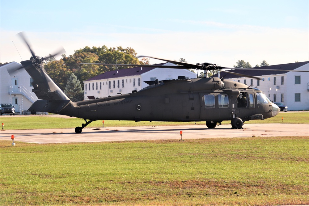 UH-60 Black Hawk training operations at Fort McCoy