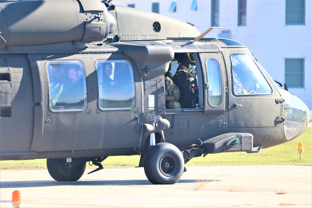 UH-60 Black Hawk training operations at Fort McCoy