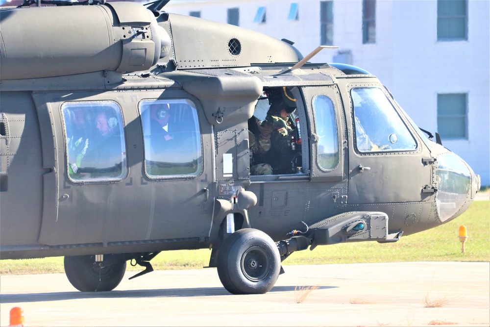 UH-60 Black Hawk training operations at Fort McCoy