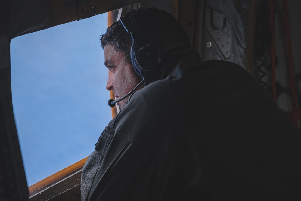 Coast Guard Air Station Barbers point aircrew conduct training