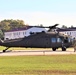 UH-60 Black Hawk training operations in October 2023 at Fort McCoy