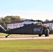 UH-60 Black Hawk training operations in October 2023 at Fort McCoy