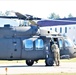 UH-60 Black Hawk training operations in October 2023 at Fort McCoy