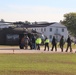 UH-60 Black Hawk training operations in October 2023 at Fort McCoy