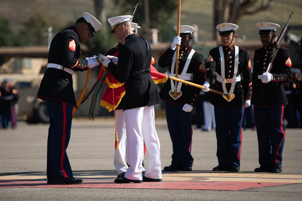 1st Bn., 11th Marines holds centennial celebration, colors rededication ceremony