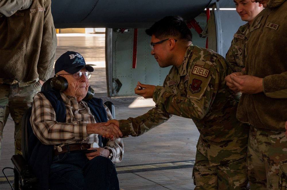 DVIDS - News - Iconic B-52 And Veteran Reunite At Barksdale Air Force Base