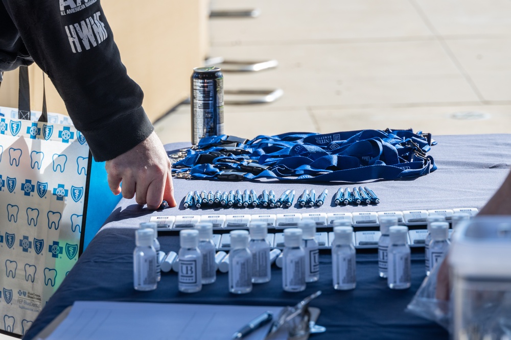 Civilian Human Resources personnel hosts health and wellness fair aboard Camp Pendleton