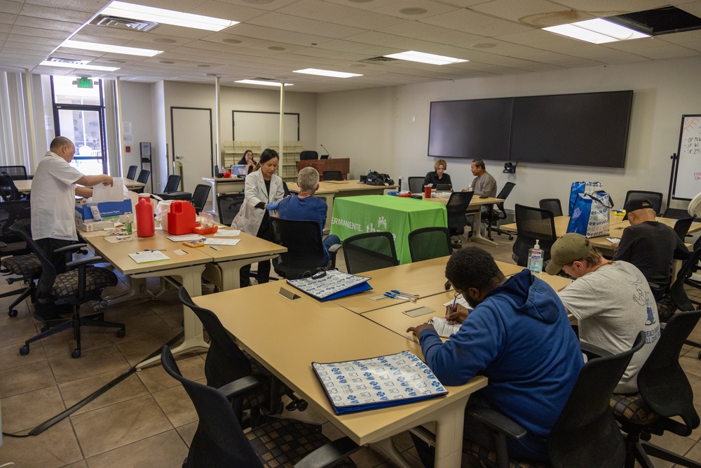 Civilian Human Resources personnel hosts health and wellness fair aboard Camp Pendleton