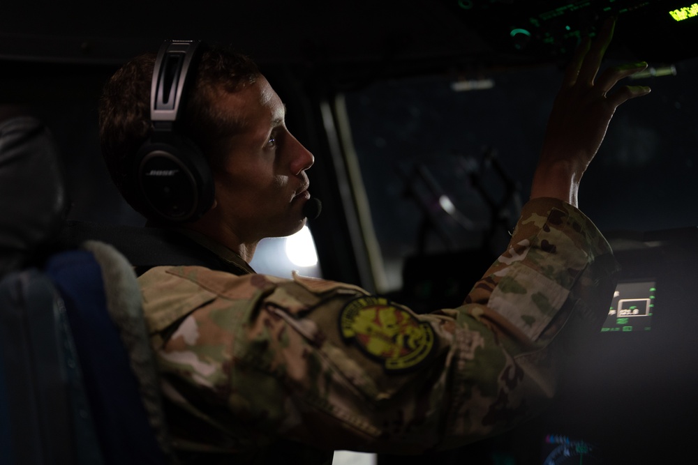 C-17 Globemaster III deploys from Travis Air Force Base