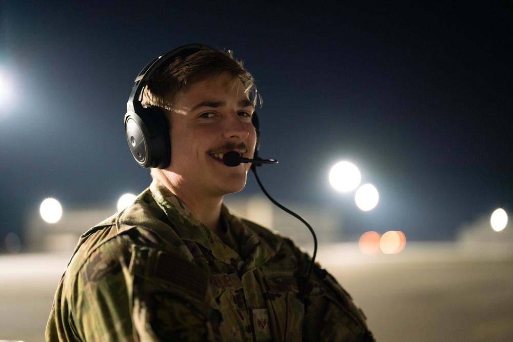 C-17 Globemaster III deploys from Travis Air Force Base