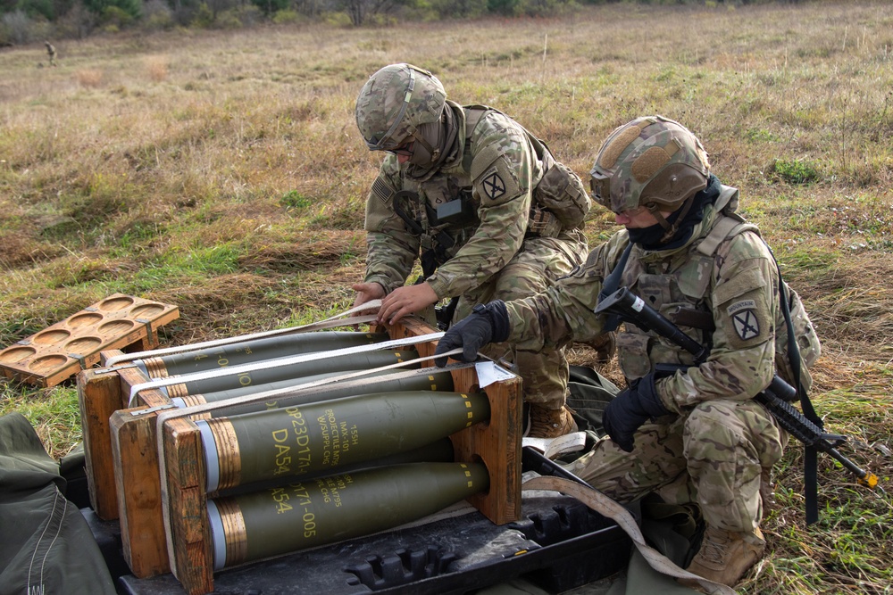 10th CAB Howitzer Raid